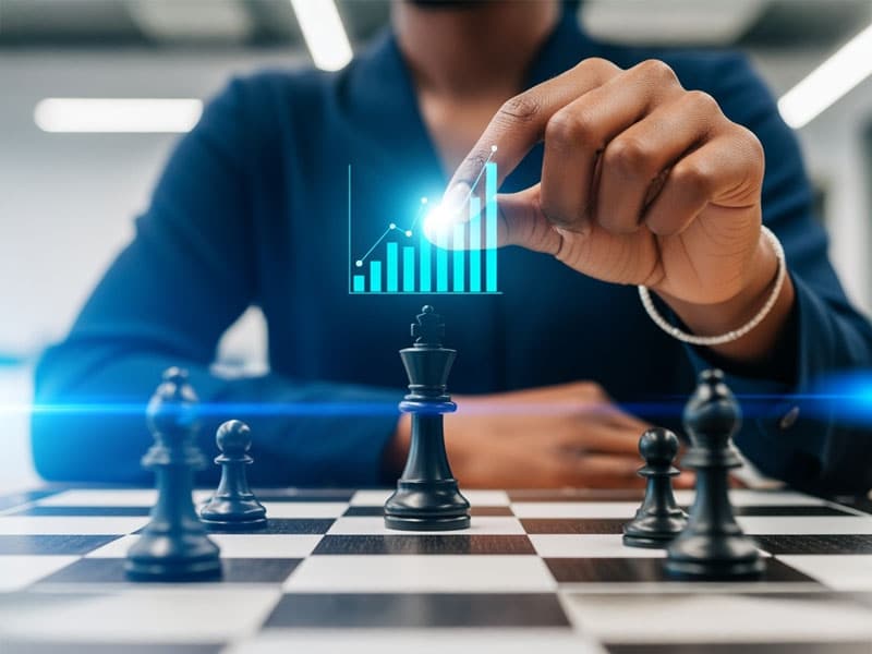 la piece centrale est le marketing
